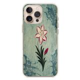Le Balvo İphone 16 Pro Max Uyumlu Çiçek Deseni Baskılı Silikon Kılıf