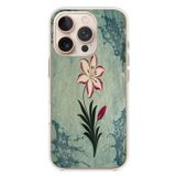 Le Balvo İphone 16 Pro Uyumlu Çiçek Deseni Baskılı Silikon Kılıf