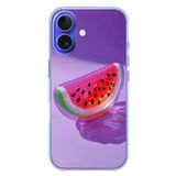 Le Balvo İphone 16 Uyumlu Karpuz Jelibon Baskılı Silikon Kılıf