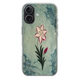 Le Balvo İphone 17 Uyumlu Çiçek Deseni Baskılı Silikon Kılıf