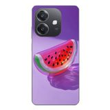 Le Balvo Oppo A3 Uyumlu Karpuz Jelibon Baskılı Silikon Kılıf