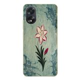 Le Balvo Oppo A38 Uyumlu Çiçek Deseni Baskılı Silikon Kılıf