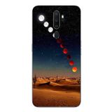 Le Balvo Oppo A5 2020 Uyumlu Ayın Geçişi Baskılı Silikon Kılıf