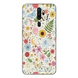 Le Balvo Oppo A5 2020 Uyumlu Bitkilerin Ahengi Baskılı Silikon Kılıf