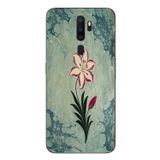 Le Balvo Oppo A5 2020 Uyumlu Çiçek Deseni Baskılı Silikon Kılıf