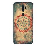 Le Balvo Oppo A5 2020 Uyumlu Ebru Çizgisel Baskılı Silikon Kılıf
