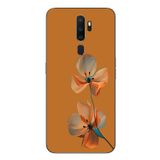 Le Balvo Oppo A5 2020 Uyumlu Hibüskus Çiçeği Baskılı Silikon Kılıf