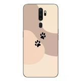 Le Balvo Oppo A5 2020 Uyumlu İki Pati Baskılı Silikon Kılıf