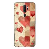 Le Balvo Oppo A5 2020 Uyumlu Kalpler Retro Baskılı Silikon Kılıf