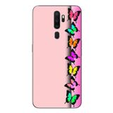 Le Balvo Oppo A5 2020 Uyumlu Kelebeklerin Rüyası Baskılı Silikon Kılıf