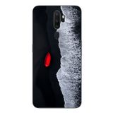 Le Balvo Oppo A5 2020 Uyumlu Kırmızı Tekne Yalnız Baskılı Silikon Kılıf