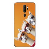 Le Balvo Oppo A5 2020 Uyumlu Lamalar Baskılı Silikon Kılıf