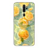 Le Balvo Oppo A5 2020 Uyumlu Limonlar Pastel Baskılı Silikon Kılıf