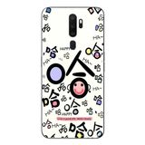 Le Balvo Oppo A5 2020 Uyumlu Mutlu Happy Baskılı Silikon Kılıf