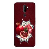 Le Balvo Oppo A5 2020 Uyumlu Nar Retro Baskılı Silikon Kılıf