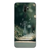 Le Balvo Oppo A5 2020 Uyumlu Neon Kız Çocugu Baskılı Silikon Kılıf