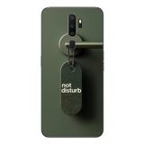 Le Balvo Oppo A5 2020 Uyumlu Not Disturb Baskılı Silikon Kılıf