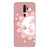 Le Balvo Oppo A5 2020 Uyumlu Papatyam Baskılı Silikon Kılıf