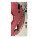 Le Balvo Oppo A5 2020 Uyumlu Pembe Plak Baskılı Silikon Kılıf