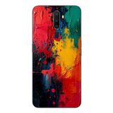 Le Balvo Oppo A5 2020 Uyumlu Renklerin Dansı Baskılı Silikon Kılıf