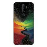 Le Balvo Oppo A5 2020 Uyumlu Renkli Yollar Baskılı Silikon Kılıf