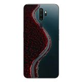 Le Balvo Oppo A5 2020 Uyumlu Sonbahar Yolu Baskılı Silikon Kılıf