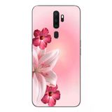 Le Balvo Oppo A5 2020 Uyumlu Tematik Çiçek Baskılı Silikon Kılıf