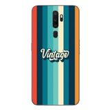 Le Balvo Oppo A5 2020 Uyumlu Vintage Baskılı Silikon Kılıf