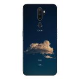 Le Balvo Oppo A5 2020 Uyumlu You Can Do İt Baskılı Silikon Kılıf