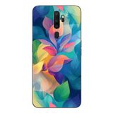Le Balvo Oppo A5 2020 Uyumlu Yumuşak Dalgalı Baskılı Silikon Kılıf
