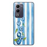 Le Balvo Oppo A5 4G Uyumlu Yaban Mersinleri Baskılı Silikon Kılıf