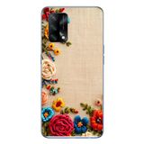 Le Balvo Oppo A74 Uyumlu İşlemeli İğne Oyası Baskılı Silikon Kılıf