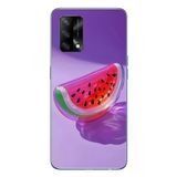 Le Balvo Oppo A74 Uyumlu Karpuz Jelibon Baskılı Silikon Kılıf