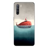 Le Balvo Oppo Reno 3 Uyumlu Balina Baskılı Silikon Kılıf