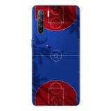 Le Balvo Oppo Reno 3 Uyumlu Basketbol Sahası Baskılı Silikon Kılıf