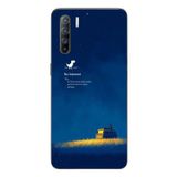 Le Balvo Oppo Reno 3 Uyumlu İnternet Yok Baskılı Silikon Kılıf