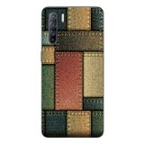 Le Balvo Oppo Reno 3 Uyumlu Kot Cepleri Baskılı Silikon Kılıf