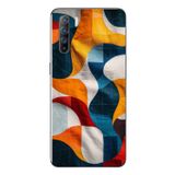 Le Balvo Oppo Reno 3 Uyumlu Modern Desenler Baskılı Silikon Kılıf
