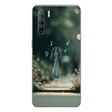 Le Balvo Oppo Reno 3 Uyumlu Neon Kız Çocugu Baskılı Silikon Kılıf