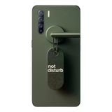 Le Balvo Oppo Reno 3 Uyumlu Not Disturb Baskılı Silikon Kılıf