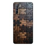 Le Balvo Oppo Reno 3 Uyumlu Puzzle Baskılı Silikon Kılıf