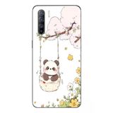 Le Balvo Oppo Reno 3 Uyumlu Sallanan Panda Baskılı Silikon Kılıf