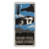 Le Balvo Oppo Reno 3 Uyumlu Savaşın Ustası Atatürk Baskılı Silikon Kılıf