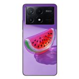 Le Balvo Poco X6 Pro Uyumlu Karpuz Jelibon Baskılı Silikon Kılıf