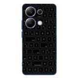 Le Balvo Poco X7 Pro Uyumlu Klavye Tuşları Baskılı Silikon Kılıf