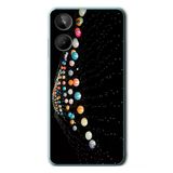 Le Balvo Realme 10 4G Uyumlu Gezegenlerin Dansı Baskılı Silikon Kılıf