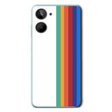 Le Balvo Realme 10 4G Uyumlu Gökkuşağı Baskılı Silikon Kılıf