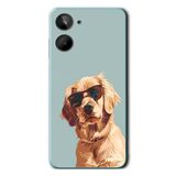 Le Balvo Realme 10 4G Uyumlu Karizmatik Köpek Baskılı Silikon Kılıf
