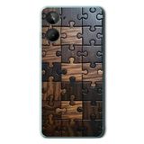 Le Balvo Realme 10 4G Uyumlu Puzzle Baskılı Silikon Kılıf
