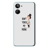 Le Balvo Realme 10 4G Uyumlu Telefonuma Dokunma Baskılı Silikon Kılıf